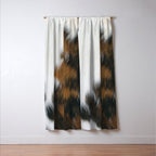 Cowhide Faux Texture  Window Curtain Gallery Image 3
