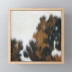 Cowhide Faux Texture  Mini Art Print Gallery Image 1