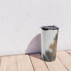 Cowhide Faux Texture  Travel Mug Gallery Image 4