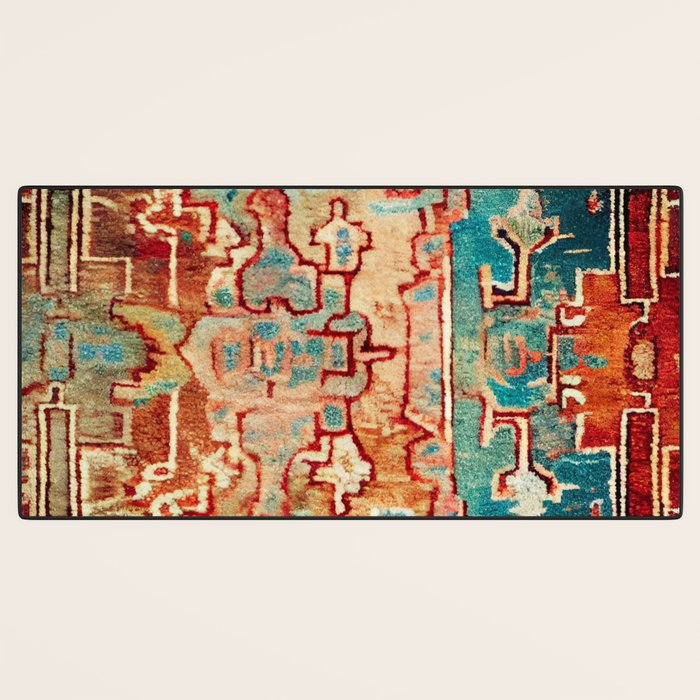 Eclectic Vintage Bohemian Aesthetic Desk Mat Gallery Image 3