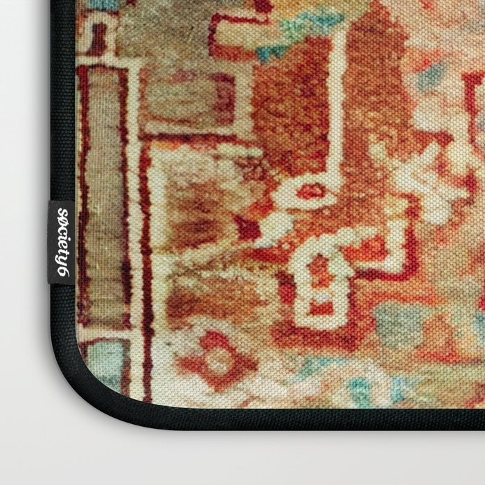 Eclectic Vintage Bohemian Aesthetic Laptop Sleeve Gallery Image 3