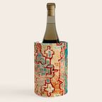 Eclectic Vintage Bohemian Aesthetic Wine Chiller Gallery Image 1