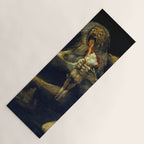 Francisco Goya "Saturn Eating his Son" Yoga Mat Gallery Image 1