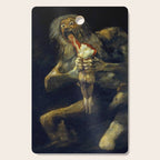 Francisco Goya "Saturn Eating his Son" Cutting Board Gallery Image 1