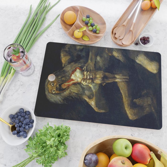 Francisco Goya "Saturn Eating his Son" Cutting Board Gallery Image 2