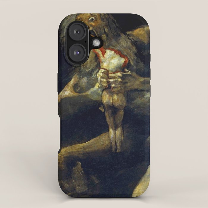 Francisco Goya "Saturn Eating his Son" iPhone Case Gallery Image 1