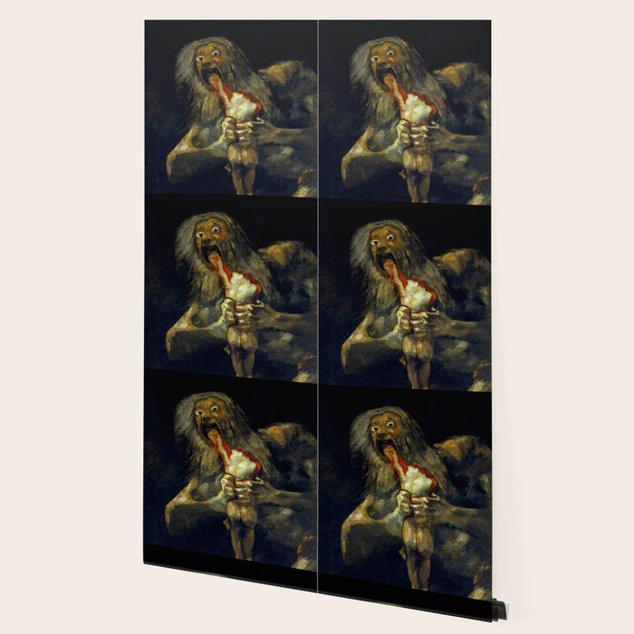 Francisco Goya "Saturn Eating his Son" Wallpaper Gallery Image 2
