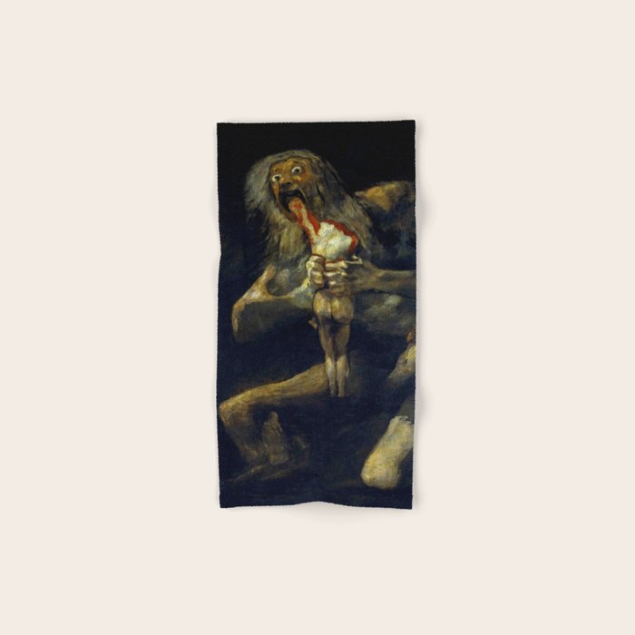 Francisco Goya "Saturn Eating his Son" Towels Gallery Image 1