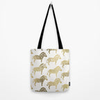Golden Zebras Tote Bag Gallery Image 2