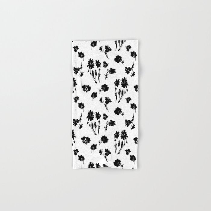 Brushstrokes meadow flowers BN Bath Towel Gallery Image 1