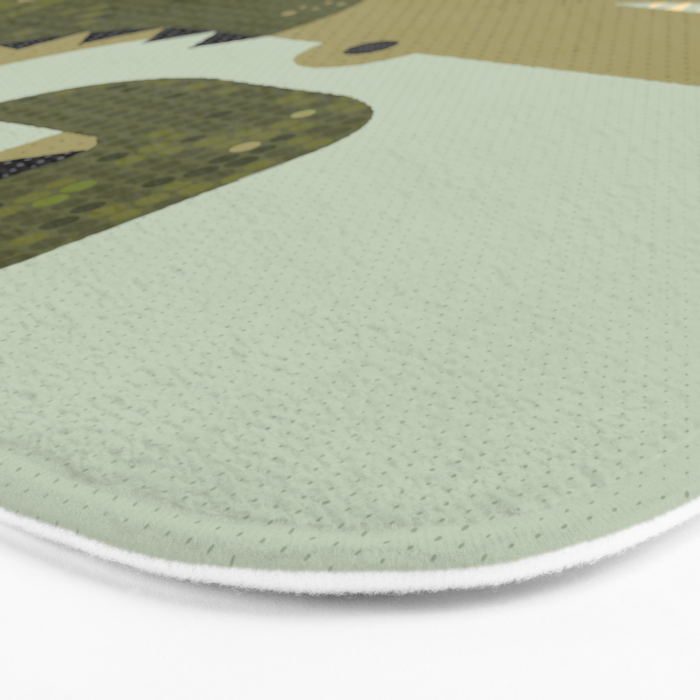 Whimsy Crocodile Bath Mat Gallery Image 3