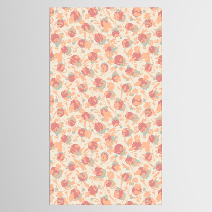 Abstract wild garden 2SM Tablecloth Gallery Image 2