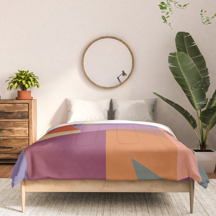 Abstract Leopard Portrait Comforter Gallery Image 3