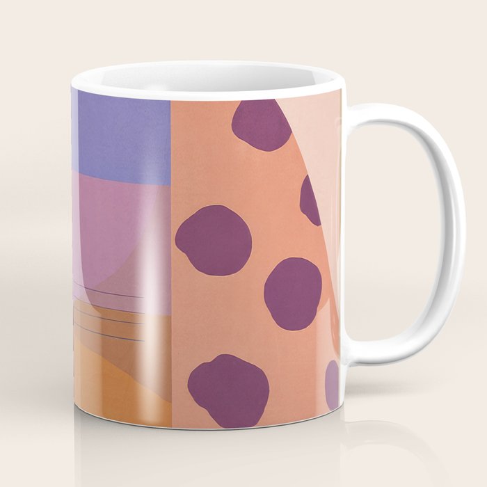 Abstract Leopard Portrait Coffee Mug Gallery Image 1