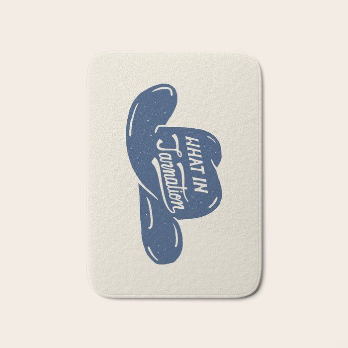What in Tarnation Bath Mat Gallery Image 1