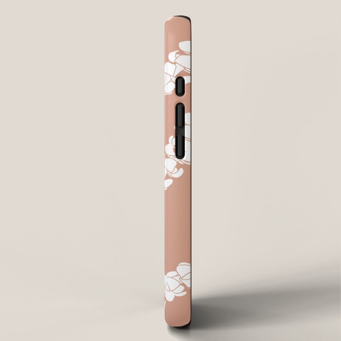 Puakenikeni single lei art on Coral Dust iPhone Case Gallery Image 2