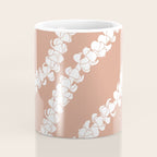 Puakenikeni single lei art on Coral Dust Coffee Mug Gallery Image 4