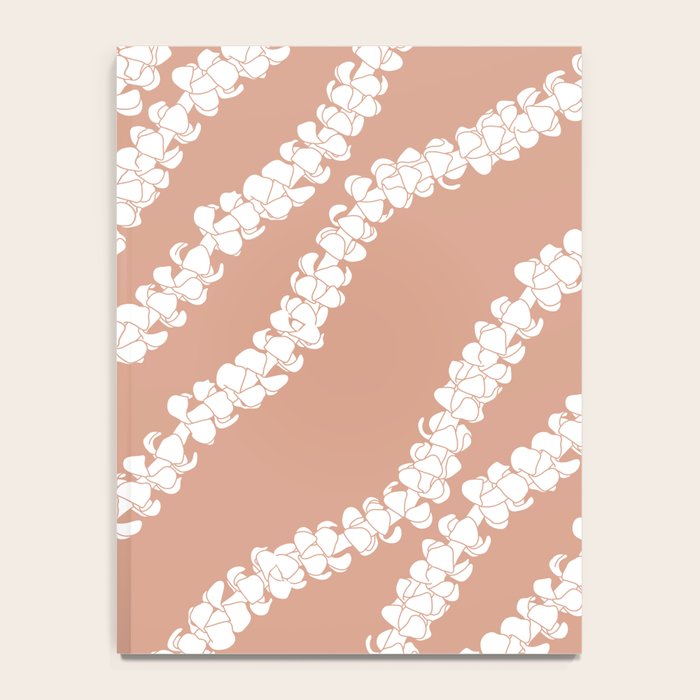 Puakenikeni single lei art on Coral Dust Notebook Gallery Image 4