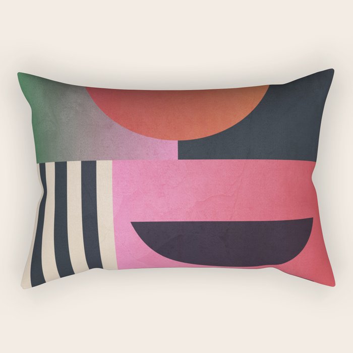 Geometric Abstraction 54 Rectangular Pillow Gallery Image 1
