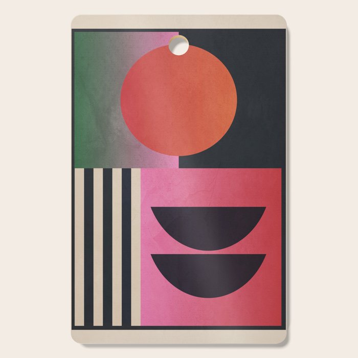 Geometric Abstraction 54 Cutting Board Gallery Image 1