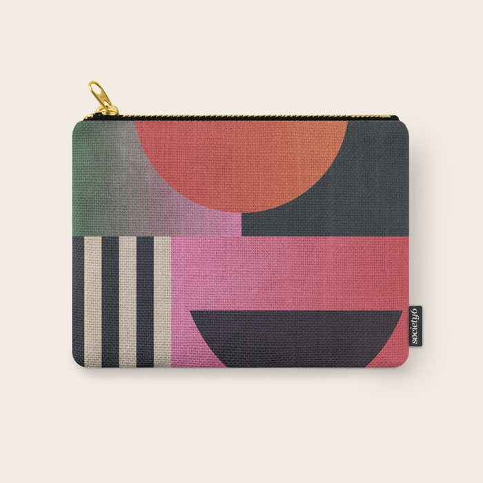 Geometric Abstraction 54 Carry All Pouch Gallery Image 1