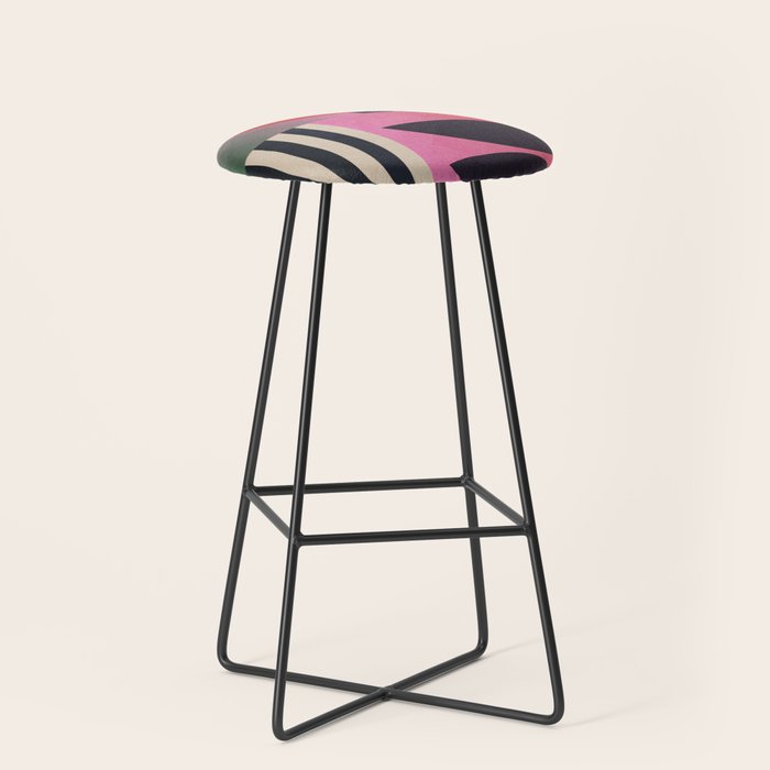 Geometric Abstraction 54 Stool Gallery Image 1