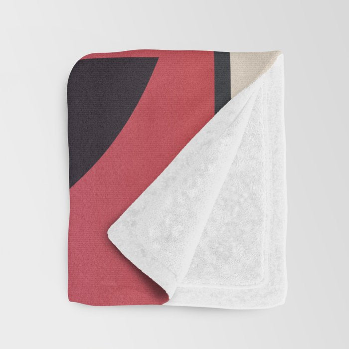 Geometric Abstraction 54 Throw Blanket Gallery Image 3