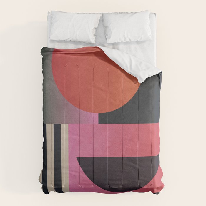 Geometric Abstraction 54 Comforter Gallery Image 6