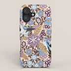 Vintage Floral Swallow iPhone Case Gallery Image 1