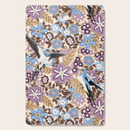 Vintage Floral Swallow Cutting Board Gallery Image 1