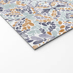 Artistic Floral Motif Medley Welcome Mat Gallery Image 2