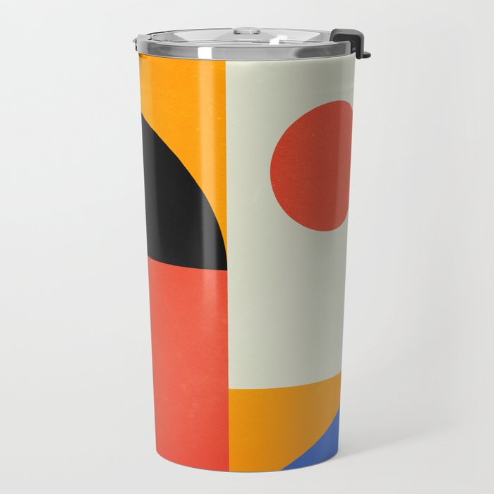 BAUHAUS 08: Exhibition 1923 | Mid Century Series Travel Mug Gallery Image 2