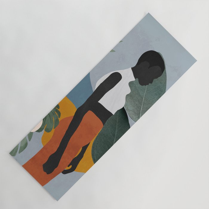 Tropical Girl 5 Yoga Mat Gallery Image 1