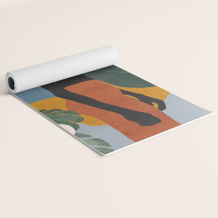 Tropical Girl 5 Yoga Mat Gallery Image 2