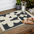 Duality in Motion 1 Outdoor Rug Gallery Image 2