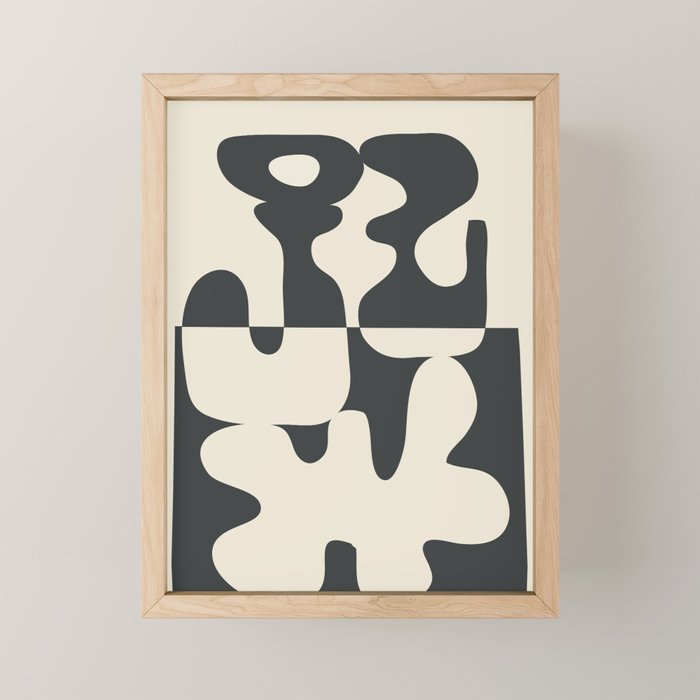 Duality in Motion 1 Mini Art Print Gallery Image 1