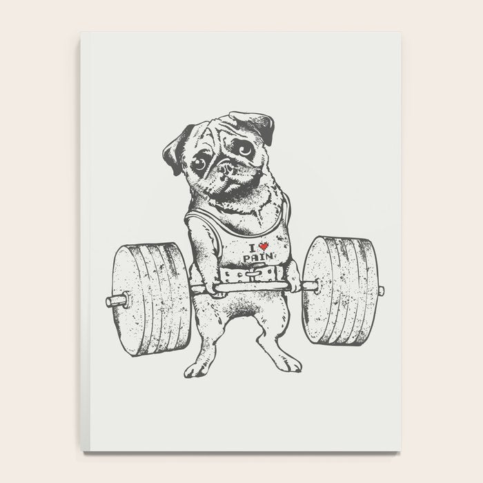 Pug Lift Notebook Gallery Image 4