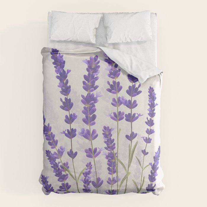 Lavender II Duvet Cover Gallery Image 1