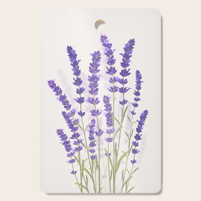 Lavender II Cutting Board Gallery Image 1