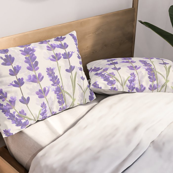 Lavender II Pillow Sham Gallery Image 2