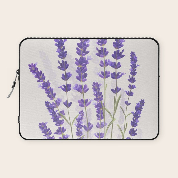 Lavender II Laptop Sleeve Gallery Image 1