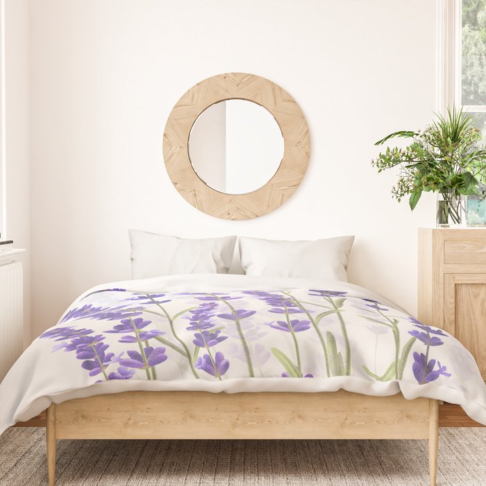 Lavender II Duvet Cover Gallery Image 3