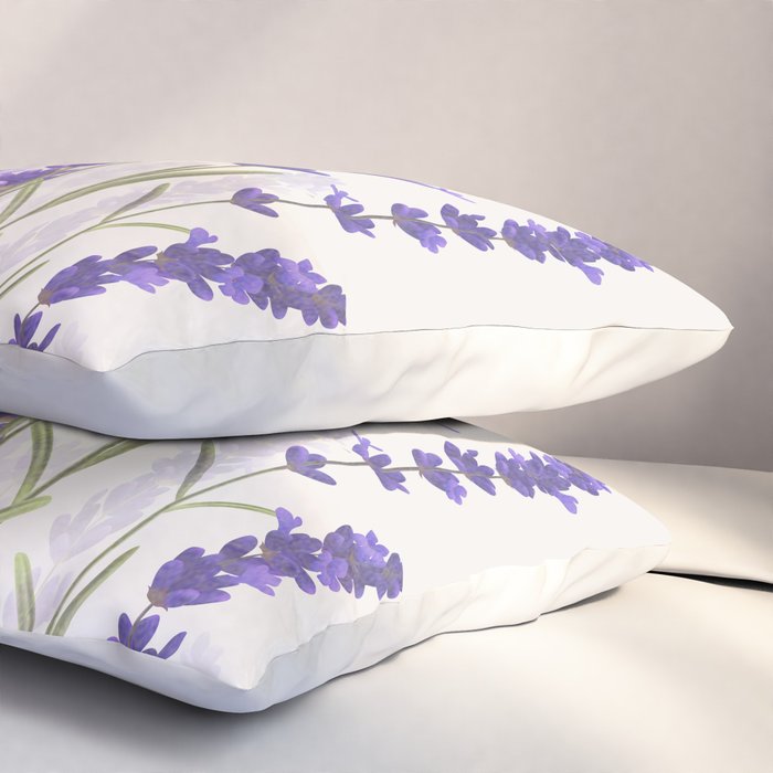 Lavender II Pillow Sham Gallery Image 3