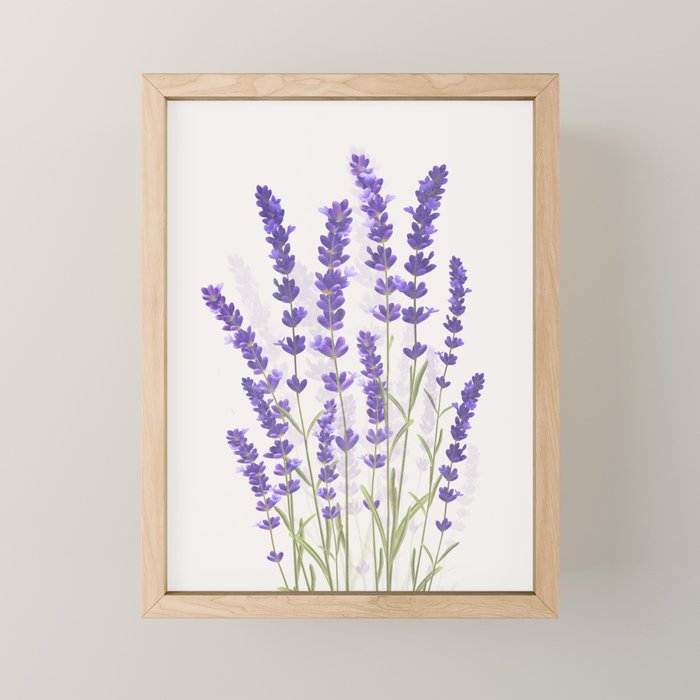 Lavender II Mini Art Print Gallery Image 1