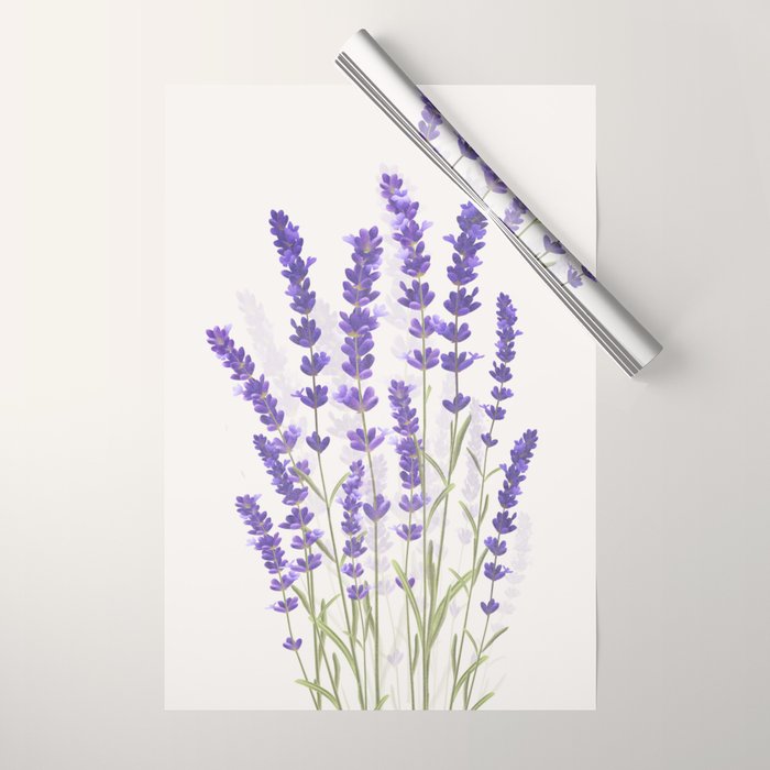 Lavender II Wrapping Paper Gallery Image 1