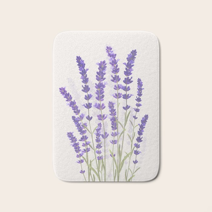 Lavender II Bath Mat Gallery Image 1