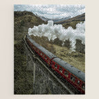 A Magical Train Journey Through The Scottish Highlands Jigsaw Puzzle Gallery Image 1