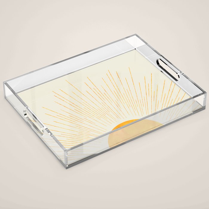 Boho Sunrise  Acrylic Tray Gallery Image 1