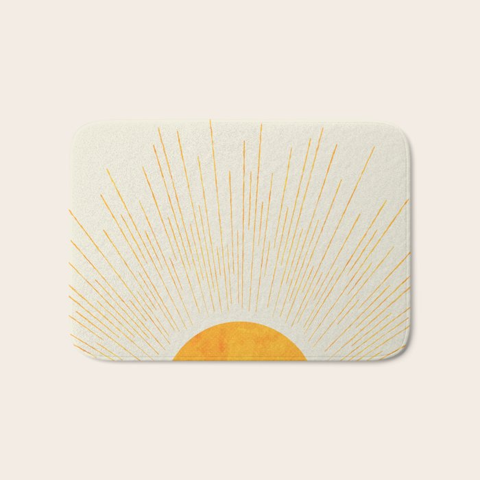 Boho Sunrise  Bath Mat Gallery Image 1