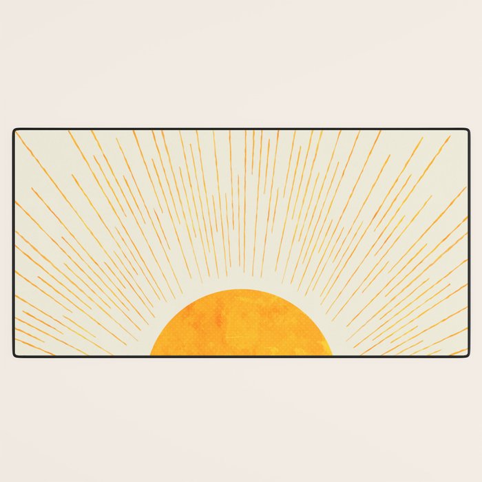 Boho Sunrise  Desk Mat Gallery Image 3
